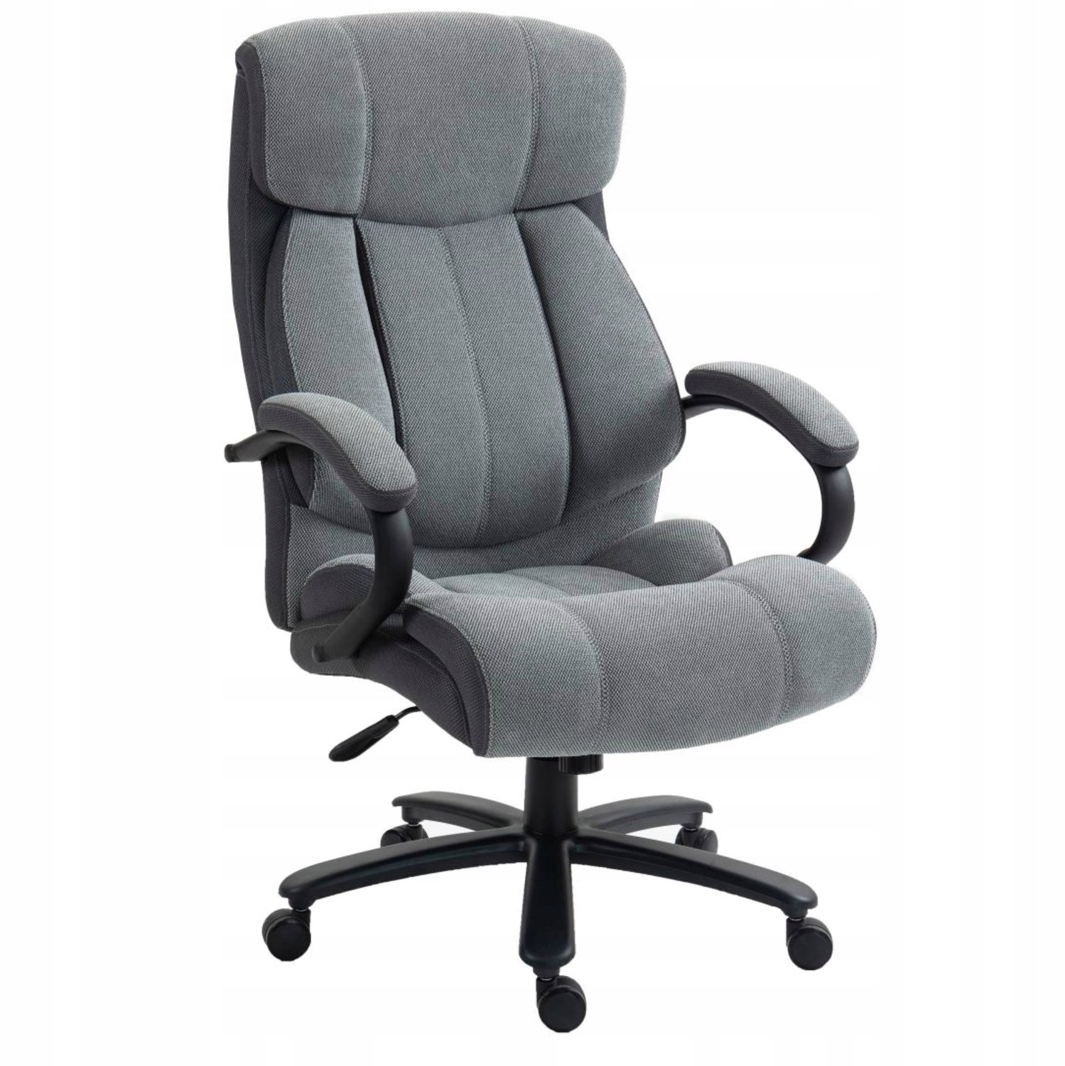 Furnitex FB 53-FX - Bureaustoel - Grijs - TILT-mechanisme - Met hoofdsteun
