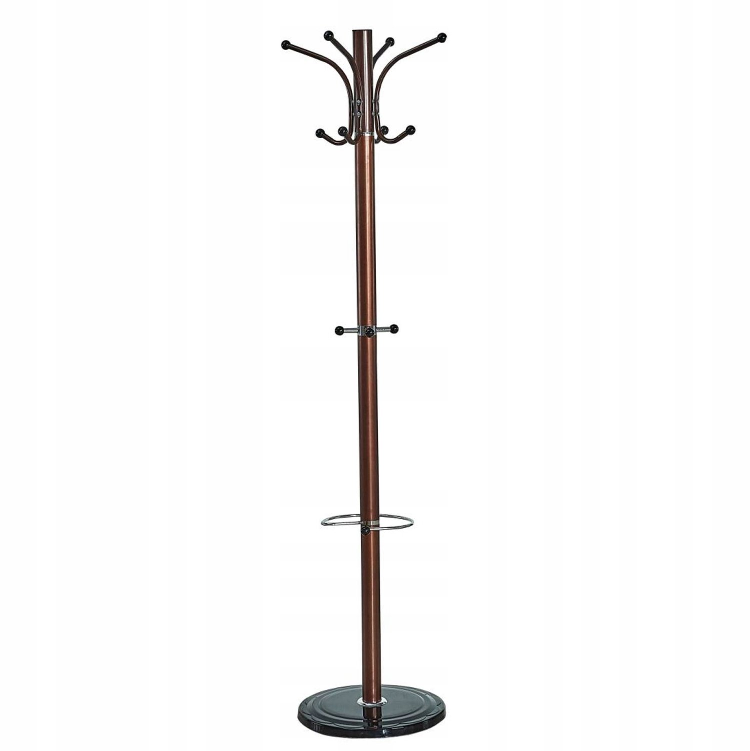 Furnitex C-1801 - Staande kapstok - Bruin - Parapluring