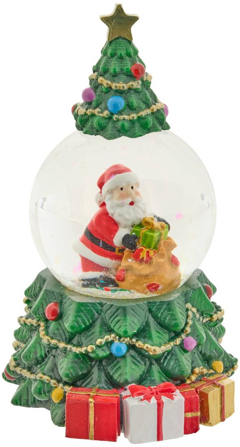 Boule à neige sapin D. 65 mm