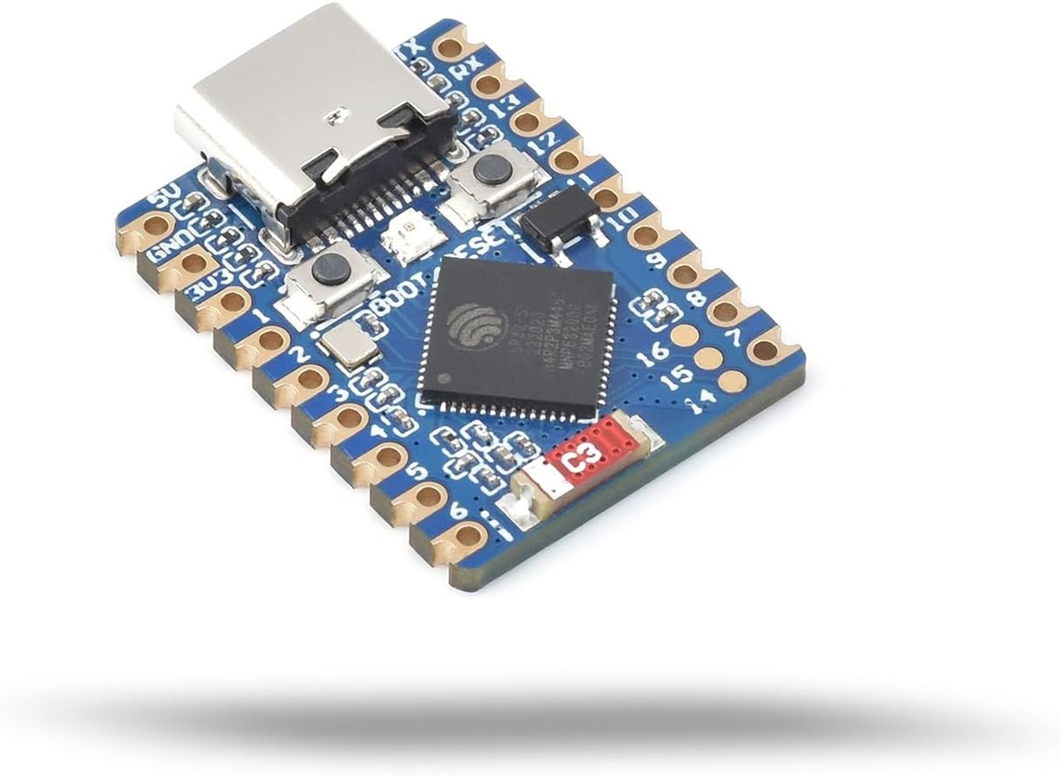 Mini ontwikkelbord - Dual core processor - 4MB Flash - Ondersteunt 2.4GHz Wi-Fi/BT5 - m-winkel