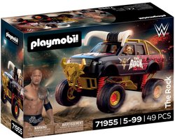 Playmobil WWE Monstertruck The Rock - Speelgoedauto met figuur.