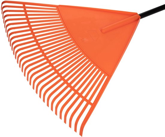 BLACK+DECKER Tuinhark BXGTTO7003 - 178 x 60 x 3 CM - Bladhark met Comfortabele Handgreep - Terugverende Hark - Oranje/Zwart van BLACK+DECKER — afbeelding 3
