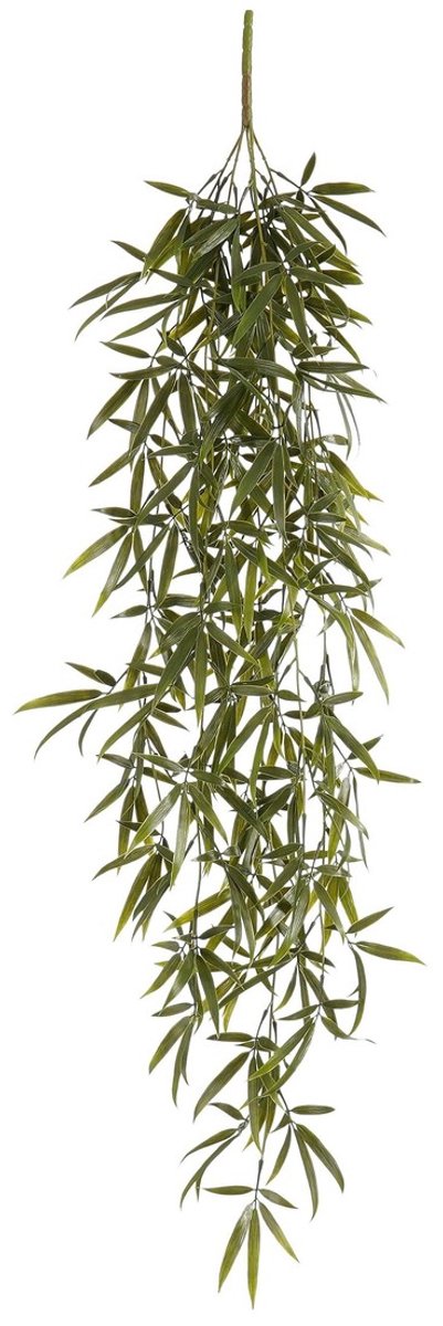 Mica Decorations Bamboe Kunst Hangplant - L105 x B35 x H3 cm - Groen