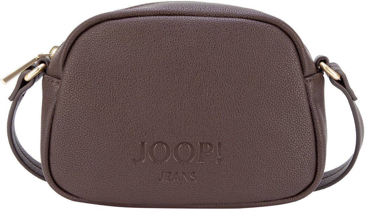 JOOP! schoudertas Cuore Lettera Issie Shoulderbag Darkbrown donkerbruin