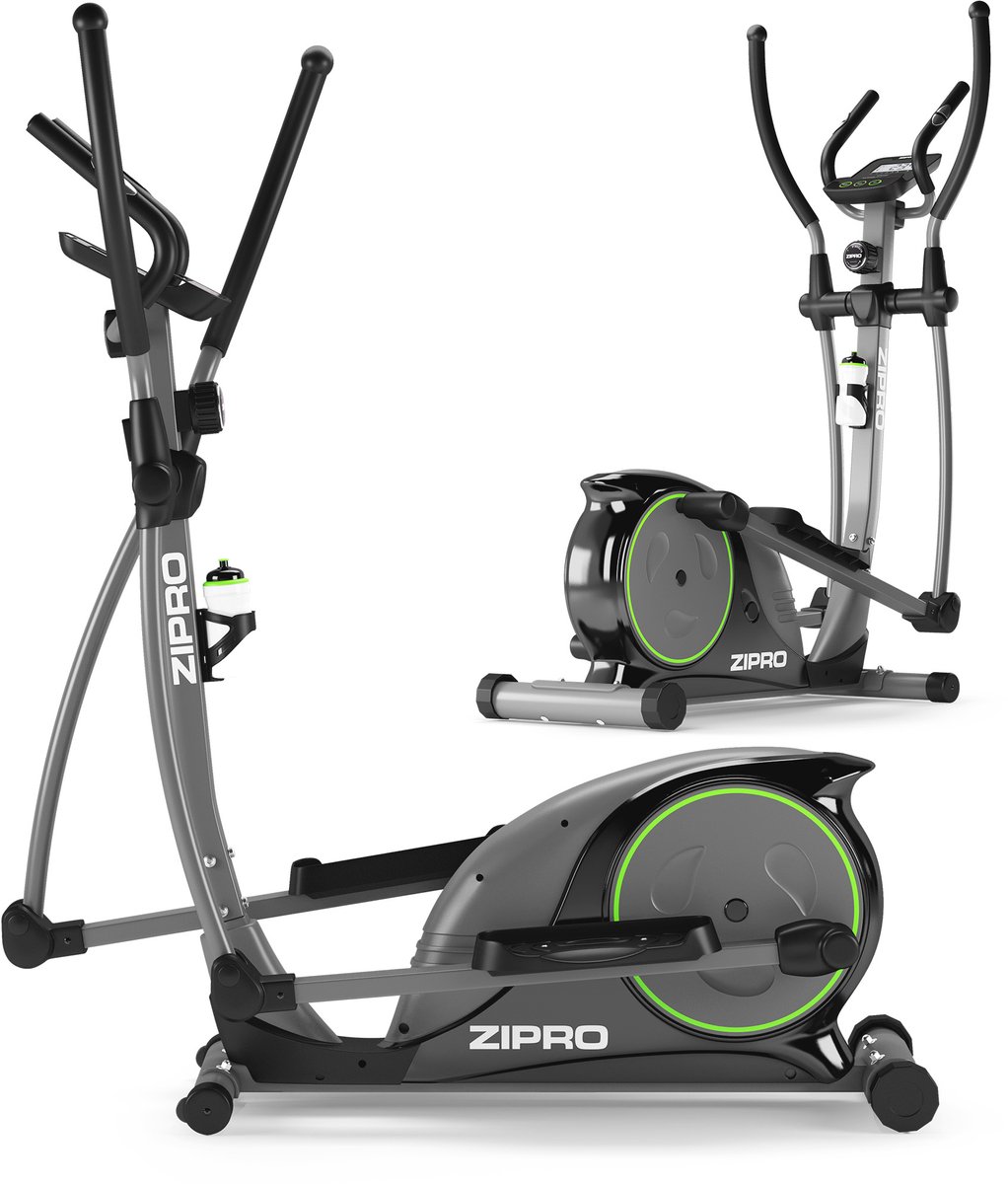 Zipro Hulk Magnetische Crosstrainer, Hartslagsensoren, - afbeelding 2