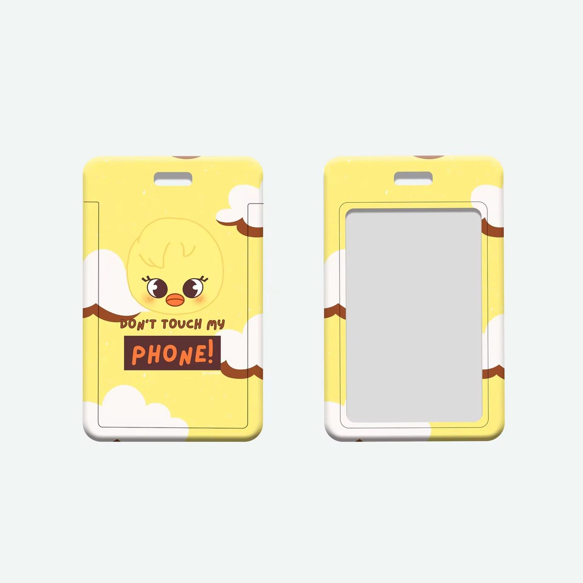 KPOP Stray Kids SKZ Bus Card Holder Yellow Chick [Sleutelhanger]