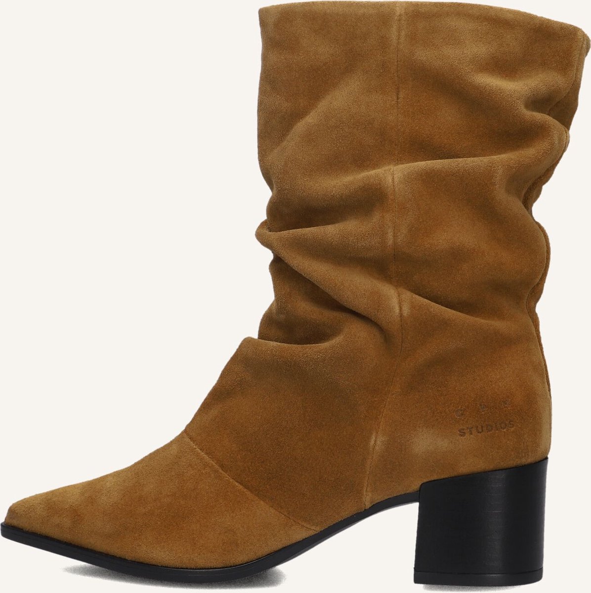 Copenhagen Studios Cph292 Enkellaarsjes Dames - Camel - Maat 37