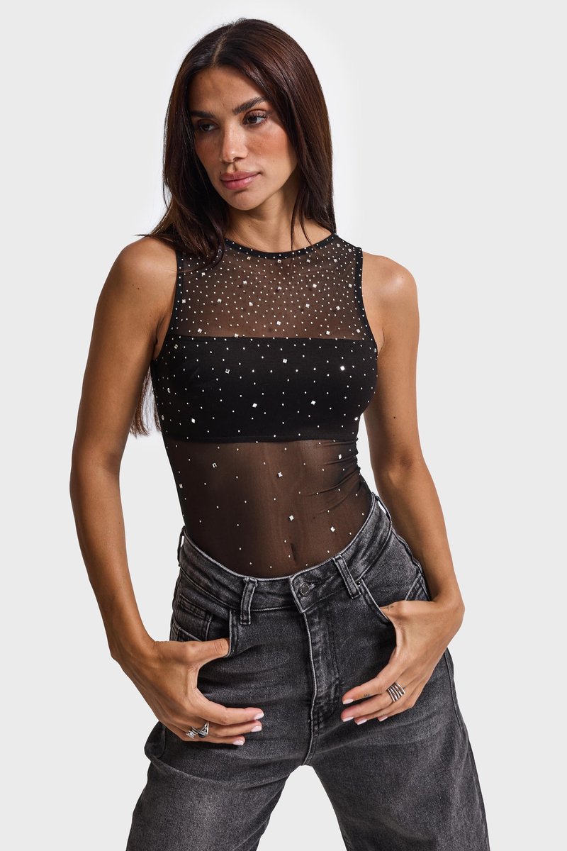 It's Basic - LACE CAMISOLE BODYSUIT
