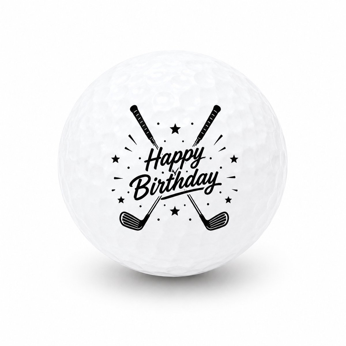 Golfballen Happy Birthday - Verjaardag Golf Cadeau - 15 stuks - Wilson - Golfbal met Opdruk