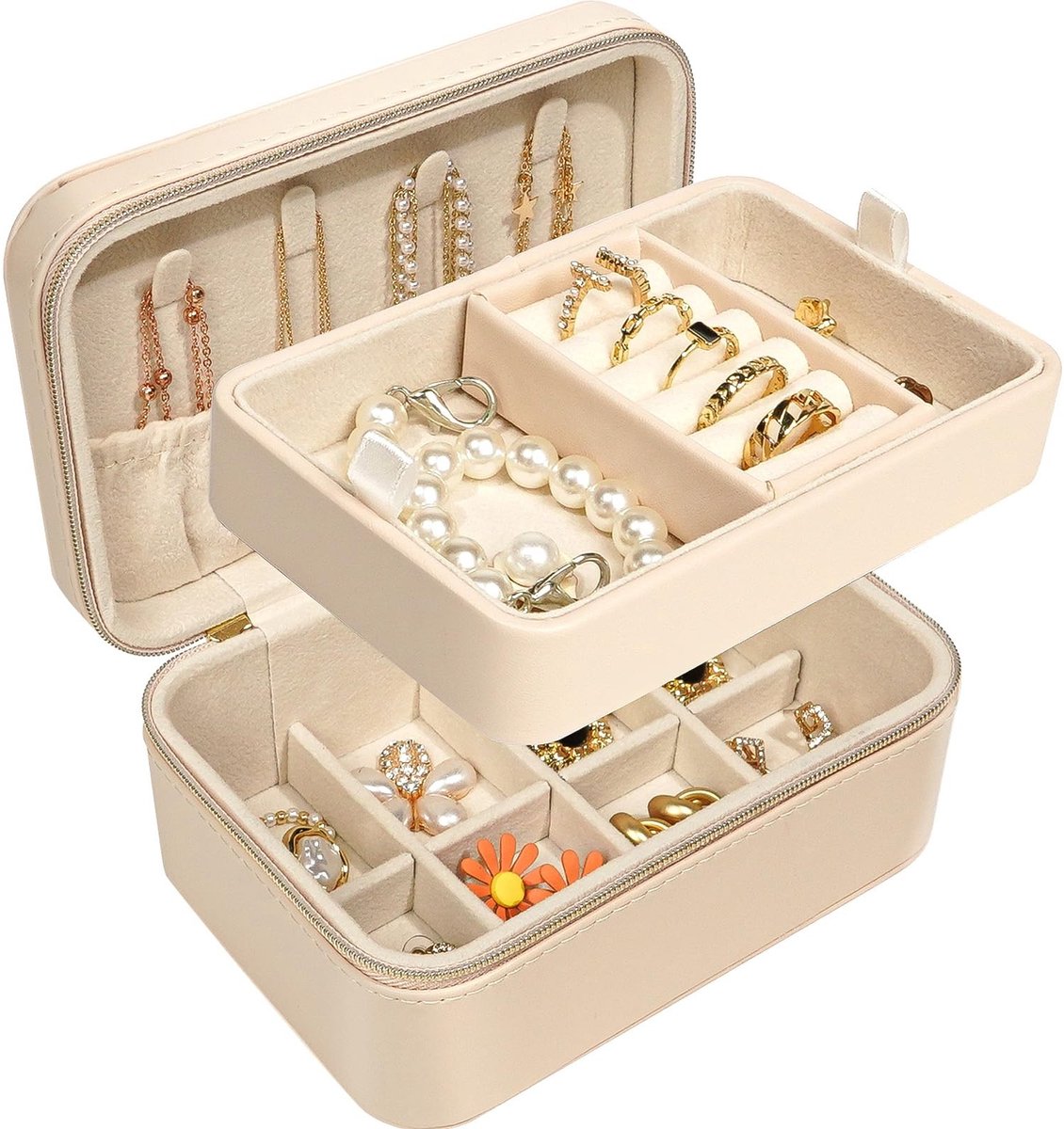 Elzusha - Reistas voor Sieraden - 2 Niveaus - Compact