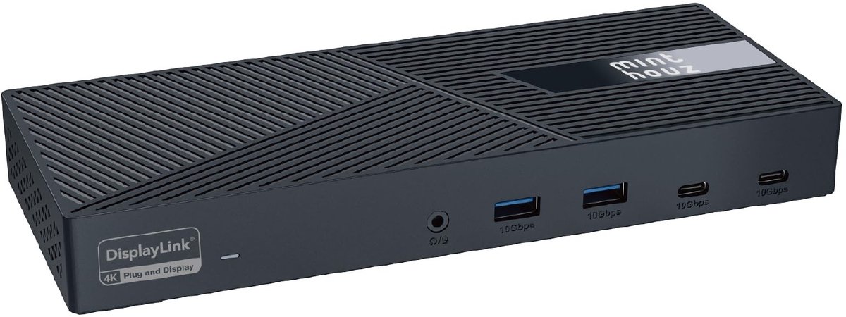 Elzusha - Docking Station - 14 Poorten met HDMI - Ferrous