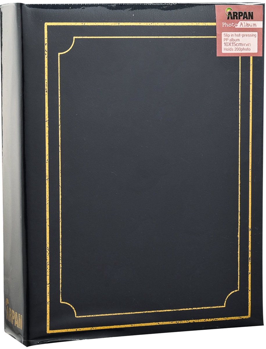 Elzusha - Effen Fotoalbum 6x4 met 200 Pockets in Blauw