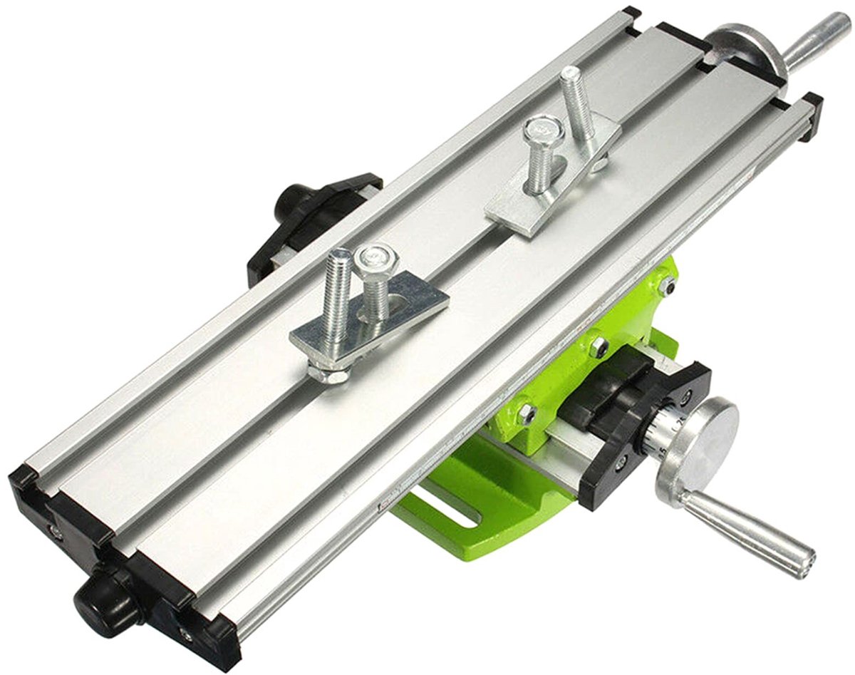 Elzusha - Mini Precisie Freesbank met Klem en Werktafel