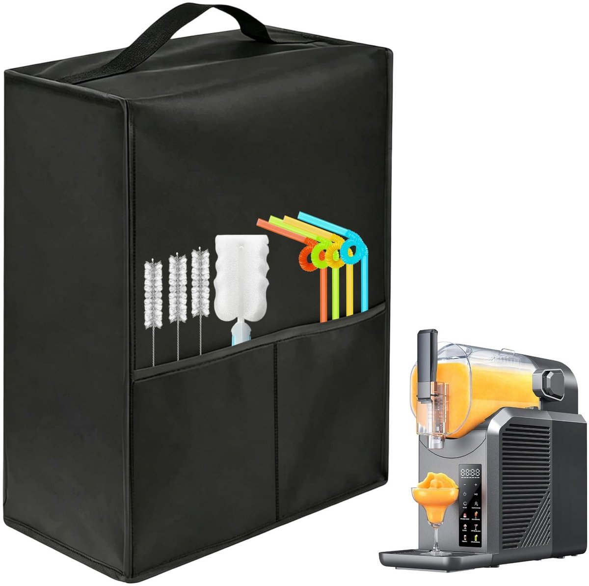Elzusha - Machine Cover voor Slush Maker - Bescherming tegen stof - 42,5 x 20 x 42 cm