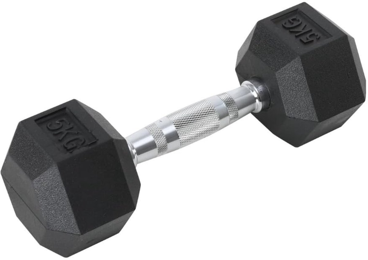 Elzusha - Hexagon Dumbbells van 5 kg voor Professionele Training