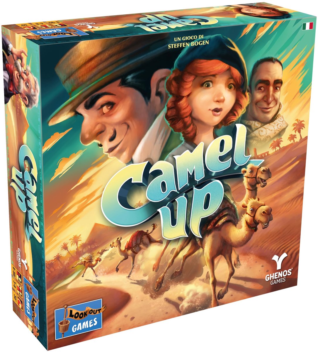 Elzusha - Camel Up Bordspel - Race met gekke kamelen