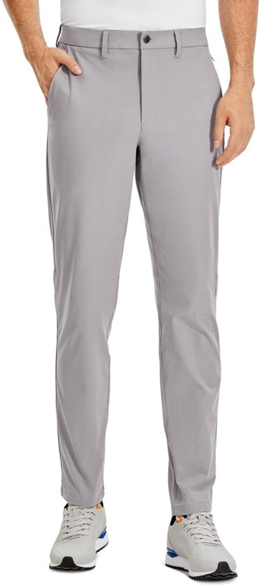 Aladdien Golfbroek Heren Lichtgewicht Comfortabel Inch Snel Droogend Marineblauw