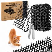 GLODI GOODS® Kattenverjager afweermatten 20-Delig - Katten verjager voor de tuin - antiklimstrips anti krab strip