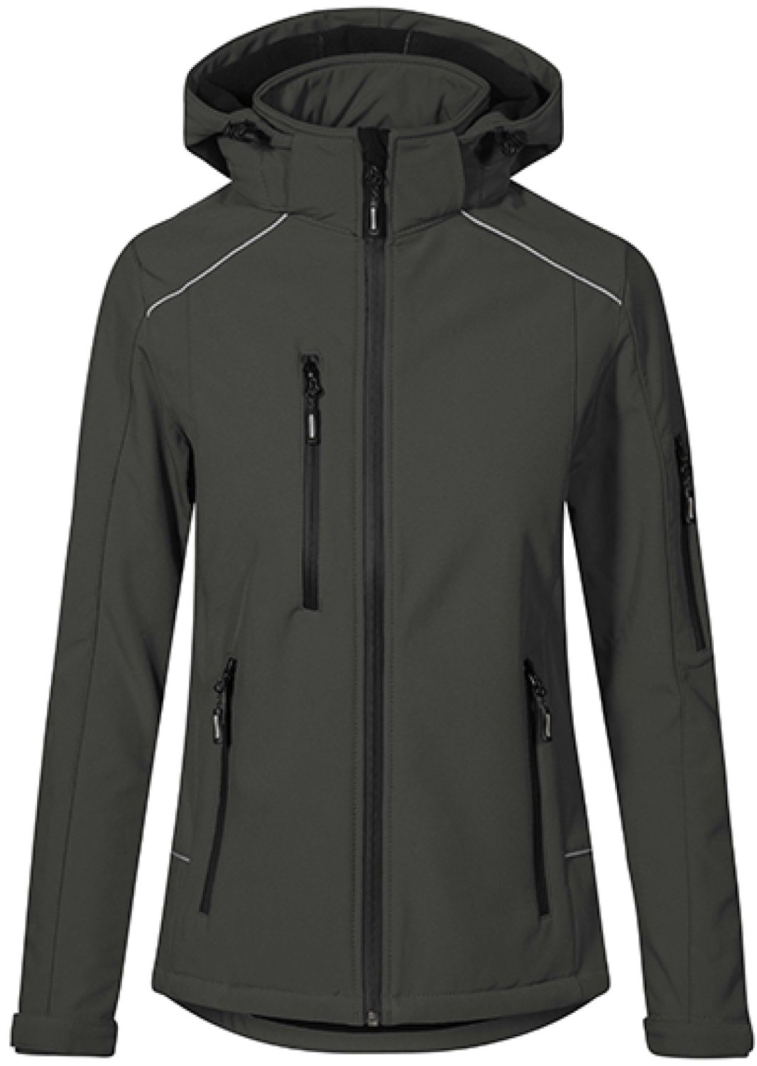 Promodoro Women´ Warm Softshell Jacket E7865 Charcoal (solid)