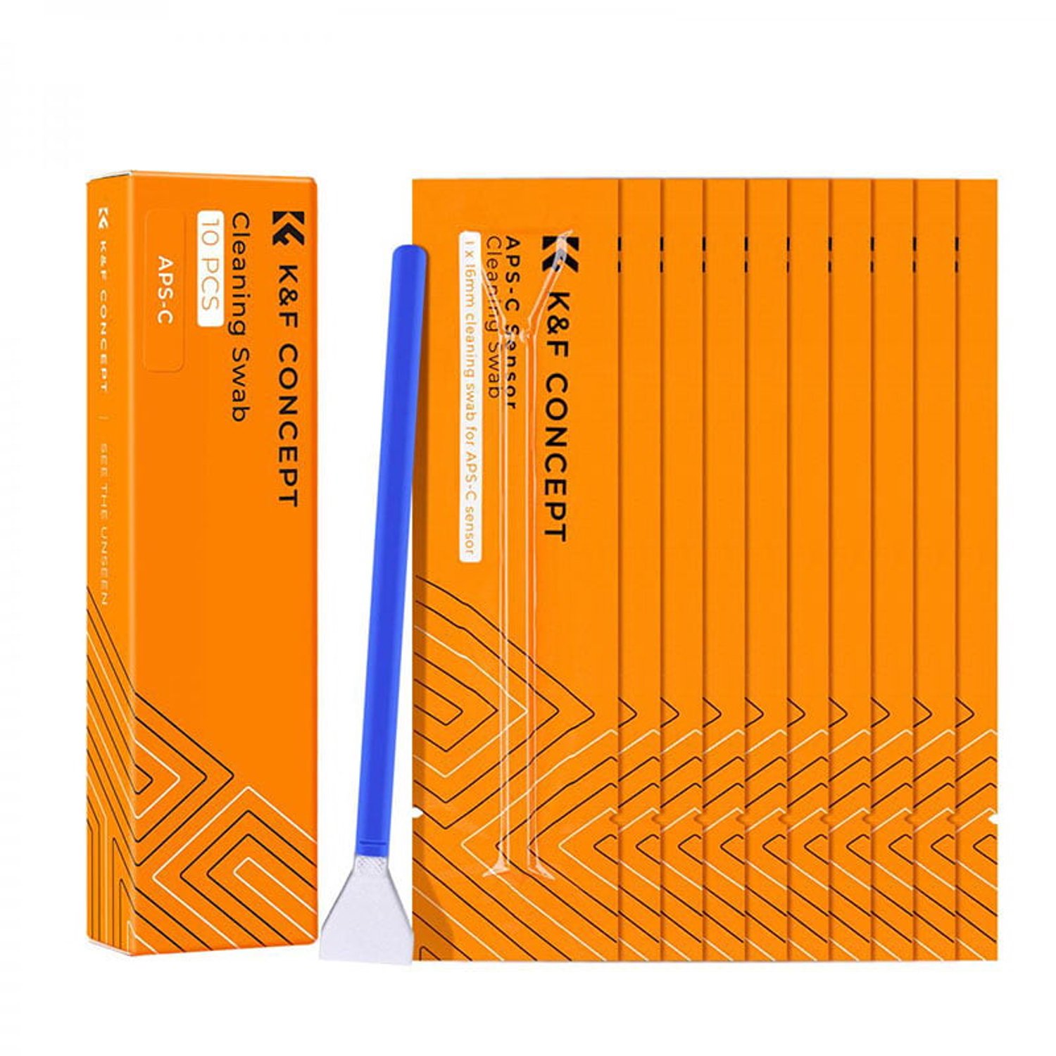 K&F Lot de 10 batonnets de nettoyage simple 16mm