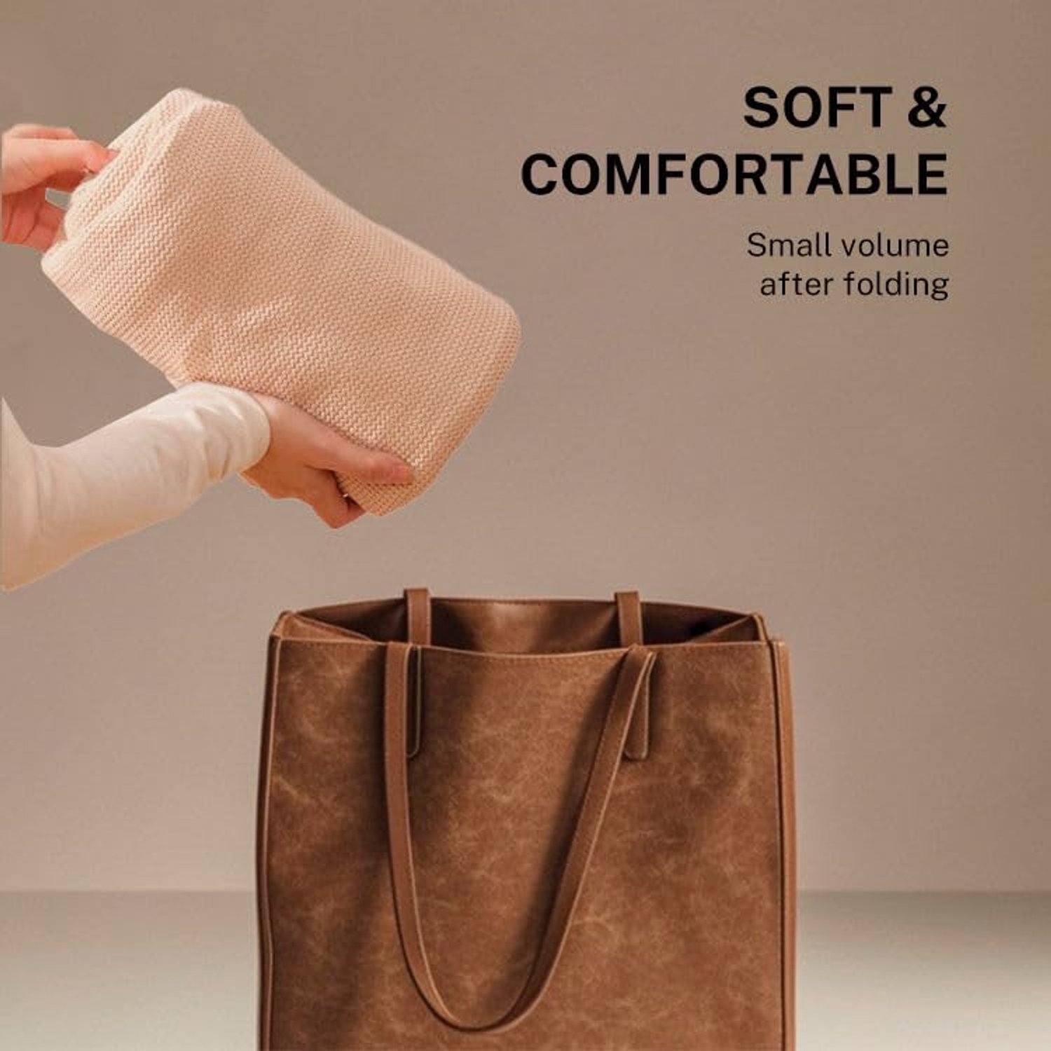 Elektrische deken - 150x80cm - Blanket Hoodie met 3 Standen - op USB - Warmte Poncho - met Rits - Hitte Deken - Licht en zacht - Draagbare verwarmde omslagdoek - Voor Dames & Heren - deaal Wintercadeau - Beige – foto 8