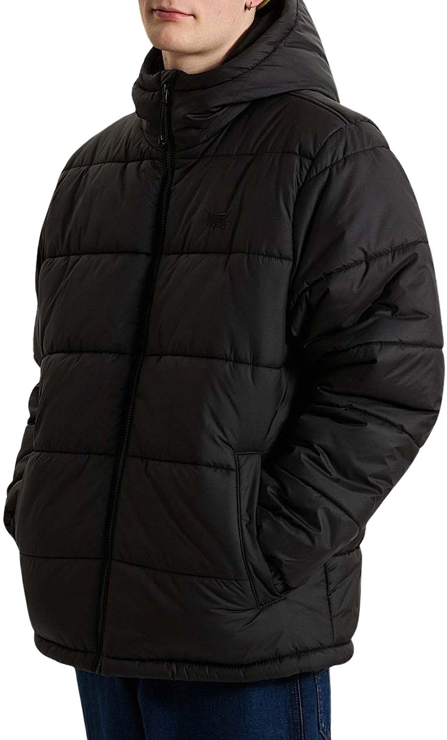 Vans Hillgate Puffer Jas Heren Zwart