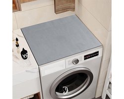 Wasmachine mat - Wasdroger top bescherming mat - grijs - waterzuigend drogen silicone mat - slijpvast stof wasmachine mat - 30 * 40cm