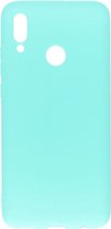 iMoshion Color Backcover Huawei P Smart (2019) hoesje - mintgroen