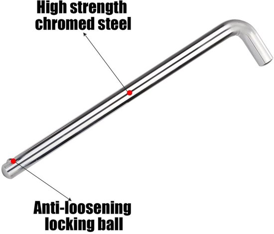 15.2cm Gewicht Stacking Pen - L-vormige Extensie Pen voor Fitness — afbeelding 3