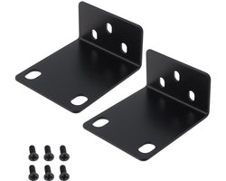Rack Mounts - 2 Stuks - Verstelbaar - Compatibel met Hikvision 190157623 - Geschikt voor HiWatch DVR/NVR - Hoogwaardige Metaalconstructie - Rack Ears