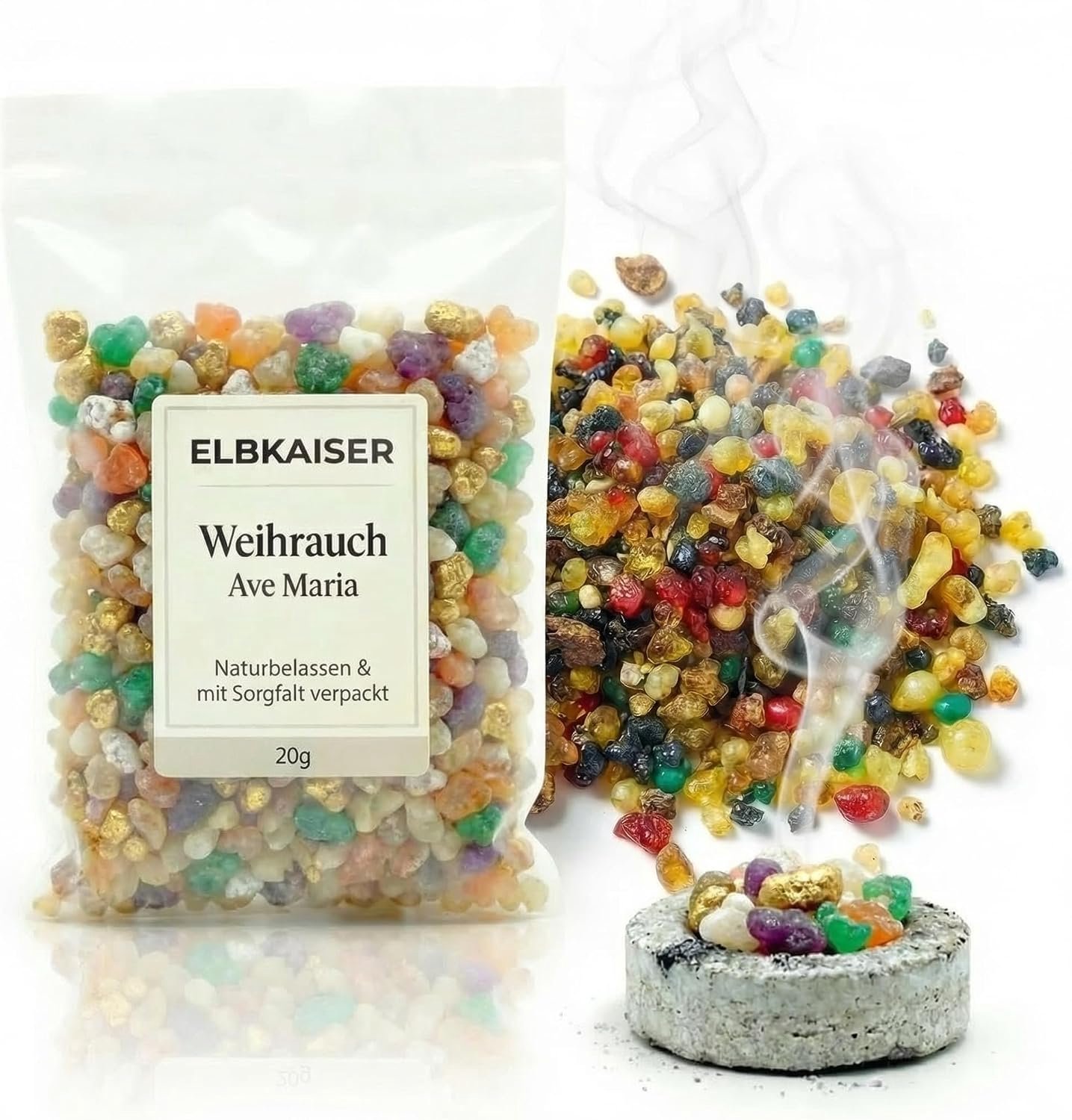 Wierook om te roken 20 g - hoogwaardige Frankincense - 100% natuurlijke rookhars - authentieke rookervaring - ServiceTopper