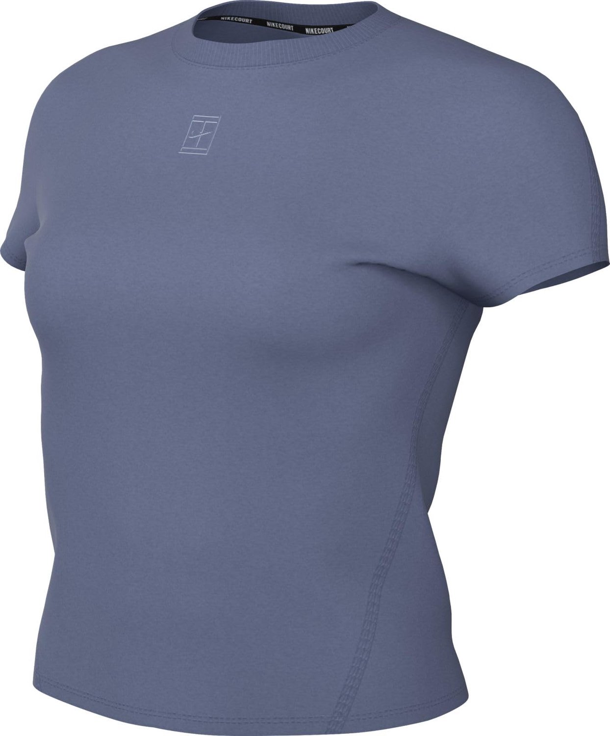 Nike Advantage SS Top Tennisshirt Blauw