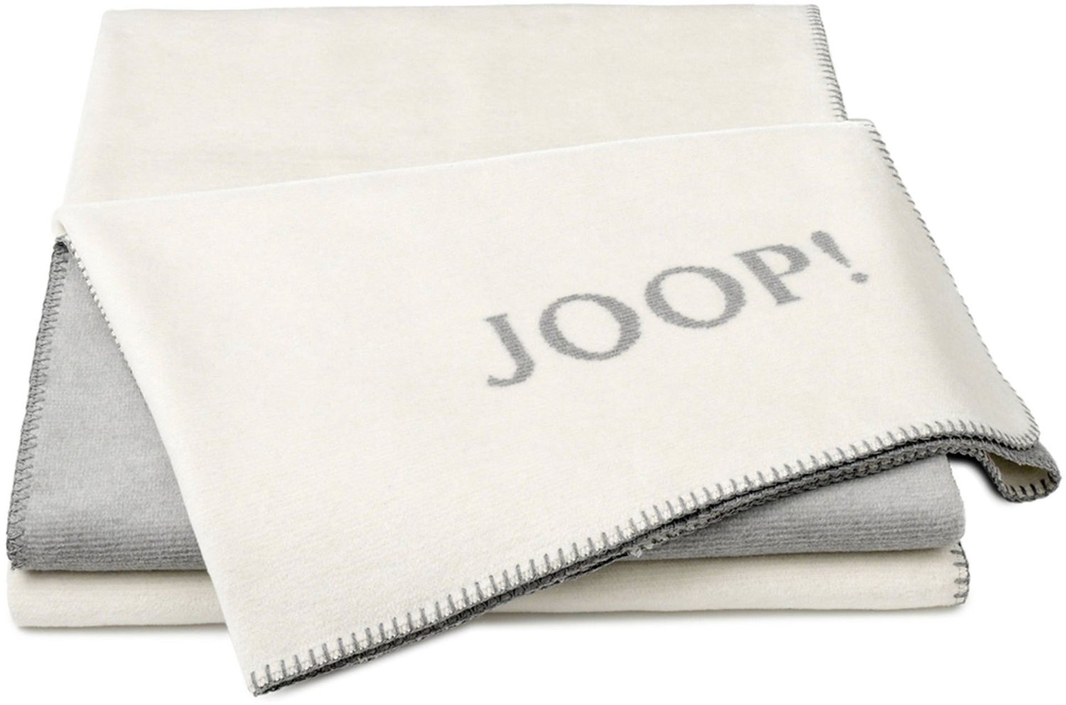 Joop! Dekens 150x200 Set van 1 Natuurlijk zilver