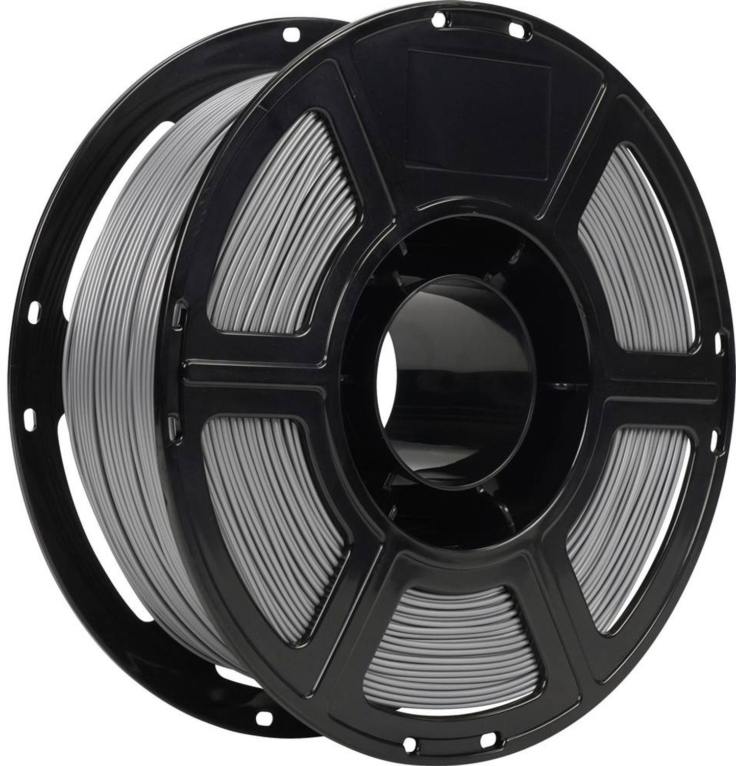 Renkforce RF-7552012 Filament PLA Pro Hittebestendig, Flexibel, Hoge treksterkte 1.75 mm 1 kg Zilver-grijs 1 stuk(s) Kleurloos