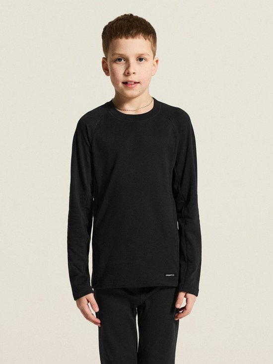 Craft thermoshirt kinderen lange mouw - Thermal Baselayer JR - 116 - Zwart — afbeelding 2
