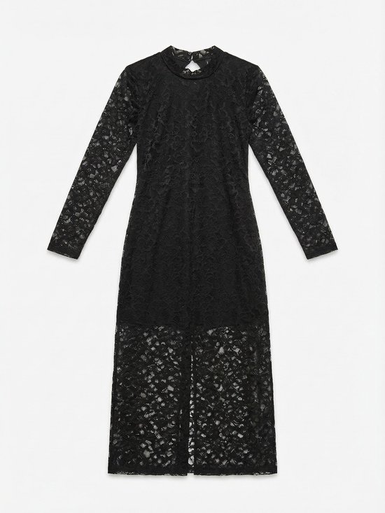 Vero Moda Kanten jurk VMLORENE Lange jurk