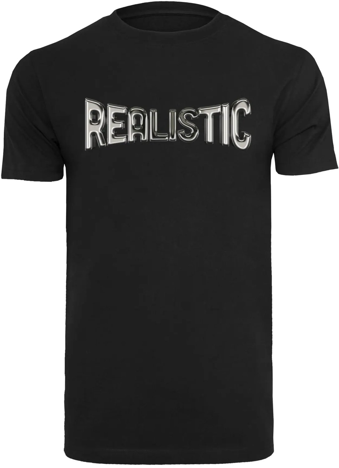 T-shirt Mister Tee Realistic Zwart