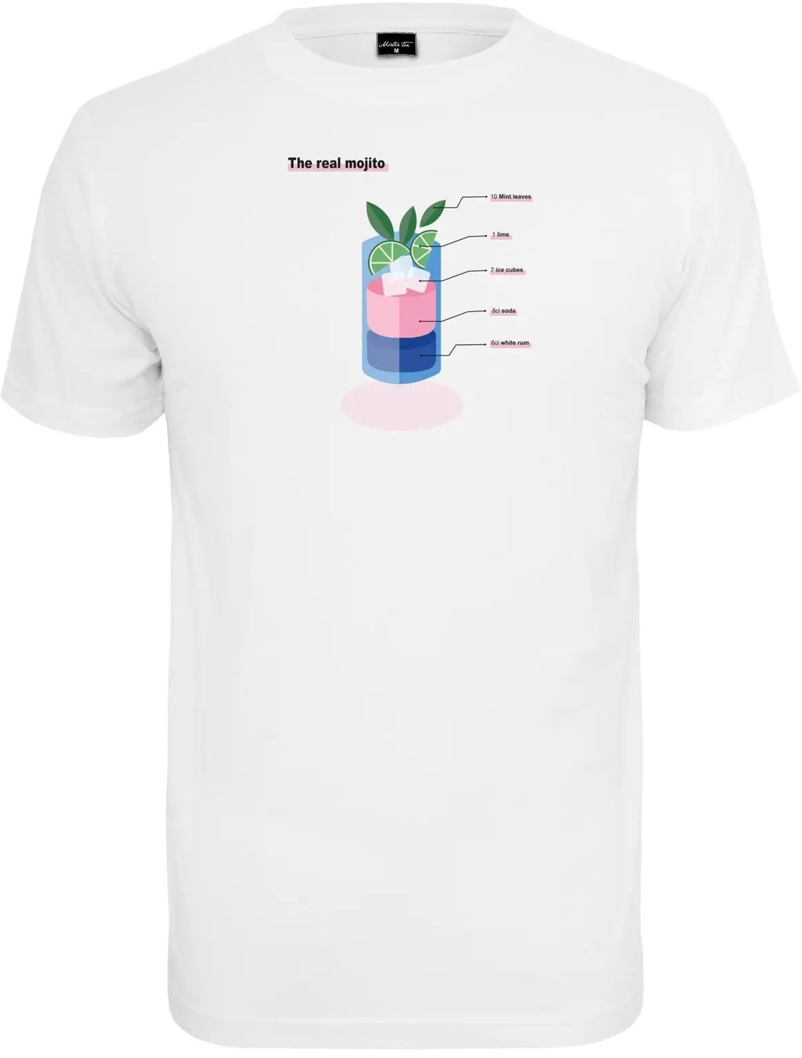 T-shirt Mister Tee The Real Mojito Wit