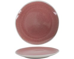 Cookinglife Dinerborden Nola Roze ø 27 cm – 6 stuks