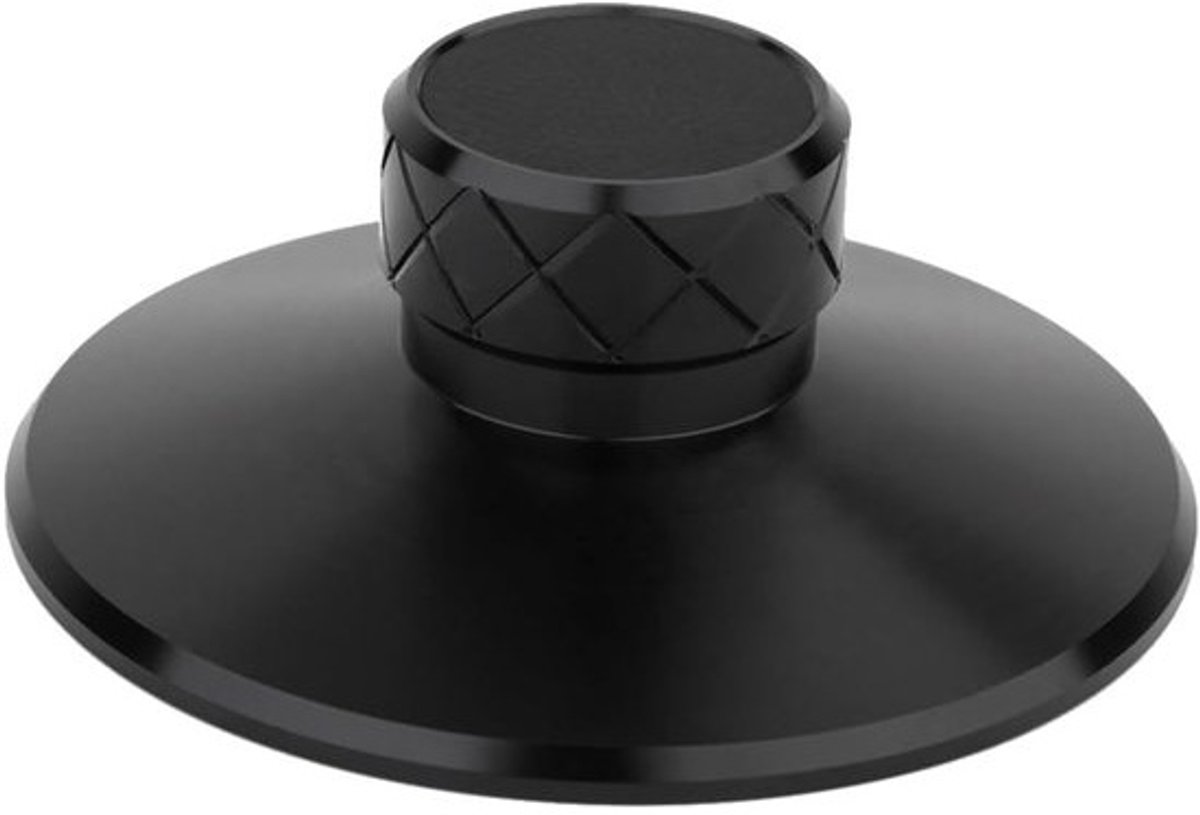 Stabilisator voor platenspeler - Vinylgewicht - Voor muziek luisteren - Vermindert trillingen - 147.5 gram - Zwart