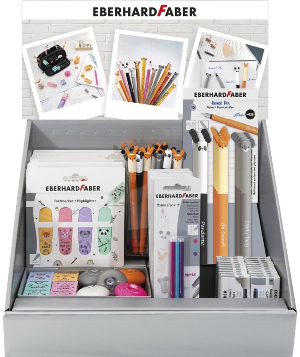 EBERHARD FABER thekendisplay GenTrend 2026, 119-delig, kantoorartikelen mix
