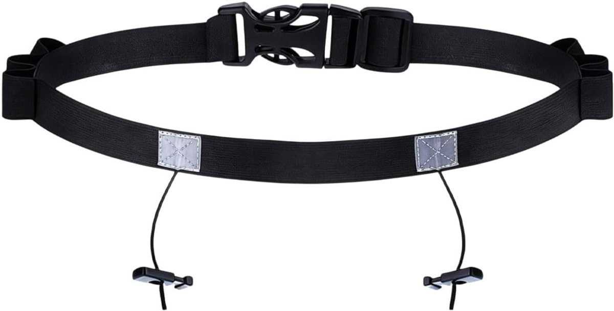 Startnummerband 1 stuk Laufnummernhalter Marathon Triathlon Startnummerbeltel Met Snelle Sluiting Verstelbaar 84cm - ShopVlot