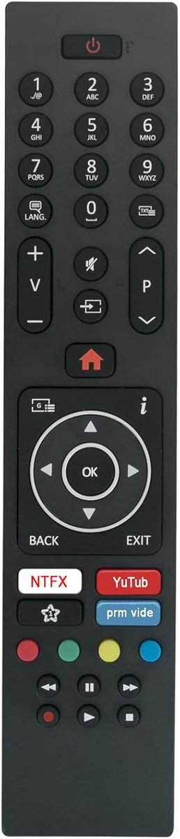 ALLIMITY Replacement remote control suitable for SVAN SABA S55U4K19 S55U4K20 S3220V 32HD19WSTV LED32HD19WSTV 24HD19STV - ShopVlot