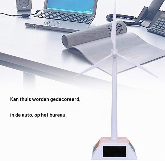 Educatief Zonne-energie Windmolen Speelgoed voor Kinderen - Interactieve Pinwheel voor Wetenschappelijke Les en Decoratie voor Thuis en Kantoor — afbeelding 5