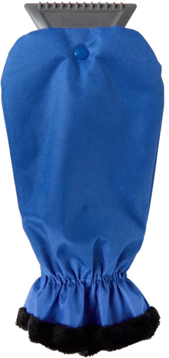 C&C ijskrabber Blauw met Handschoen