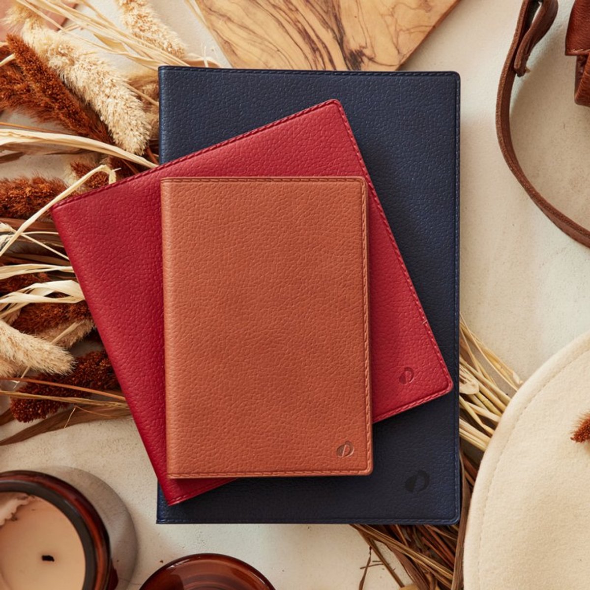 QUO VADIS zakagenda Italnote Prestige 2027, bordeaux, 88 x 170 mm, 1 week per pagina