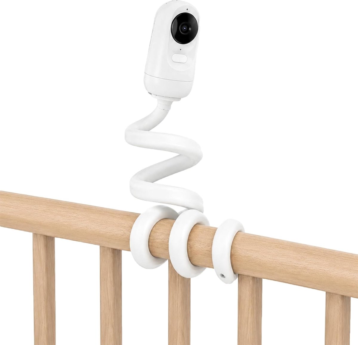SnelShoppen - Universele houder voor babycamera's met 1/4 schroefdraad - Verstelbaar voor optimale positionering - Eenvoudige montage op wiegen, plank