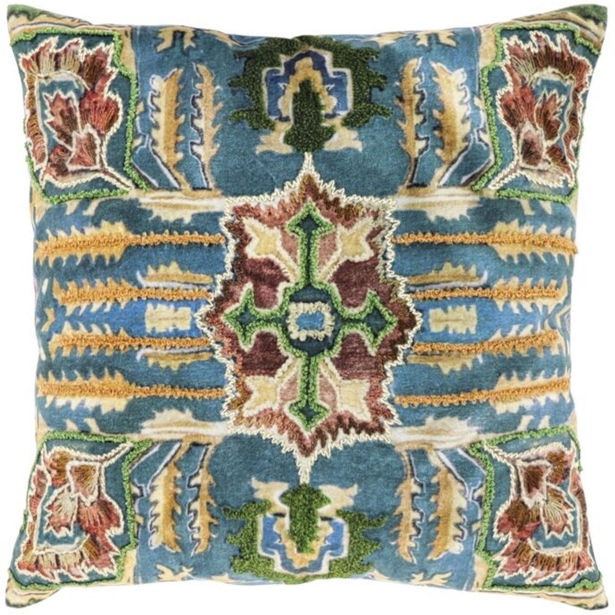 Unique Living Sierkussen Sofia - Dessin 6 - 45x45cm Multikleur