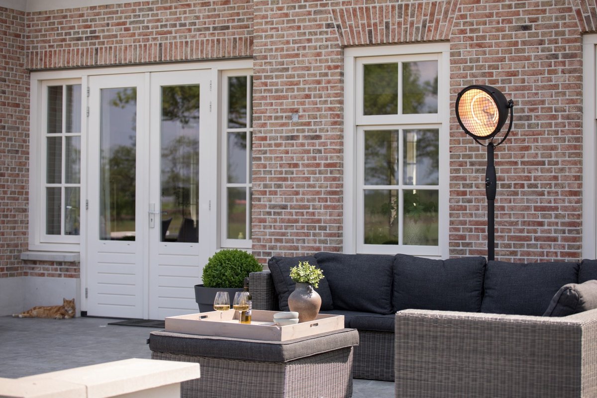 Sunred Indus Bright 2100 W - Freestanding patio heater - Black