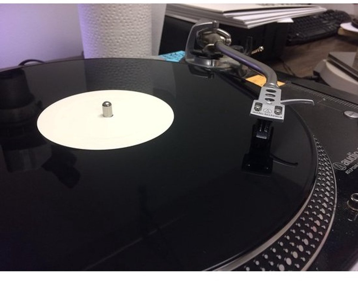 Vinylplaten - Draaiende schijven - Voor het opnemen van muziek - Zwart - 12 inch